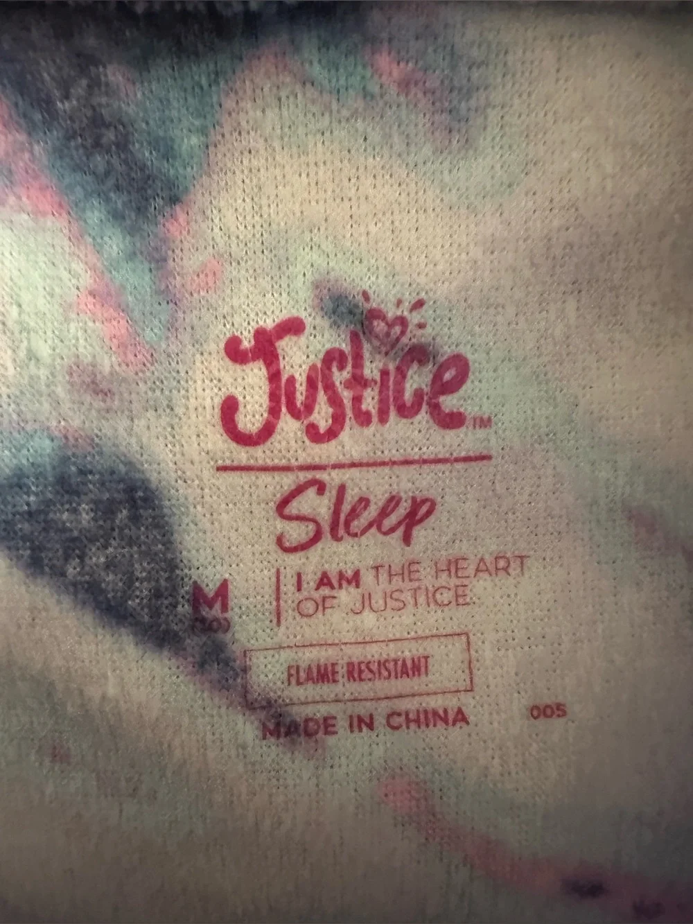 Justice Sleep Girls Size M 10 2 Piece Pajama Set Long Sleeve Pants